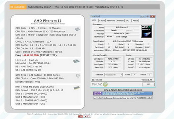 AMD phenom II X3 720